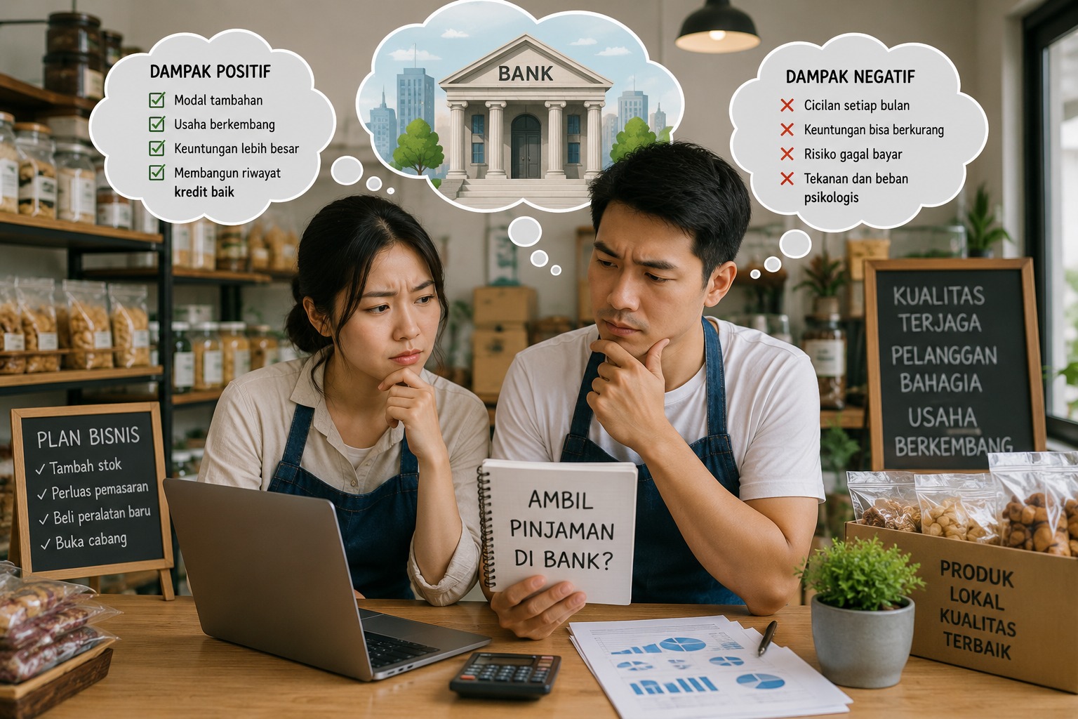 Modal Bank untuk Usaha: Peluang Besar atau Risiko Besar?