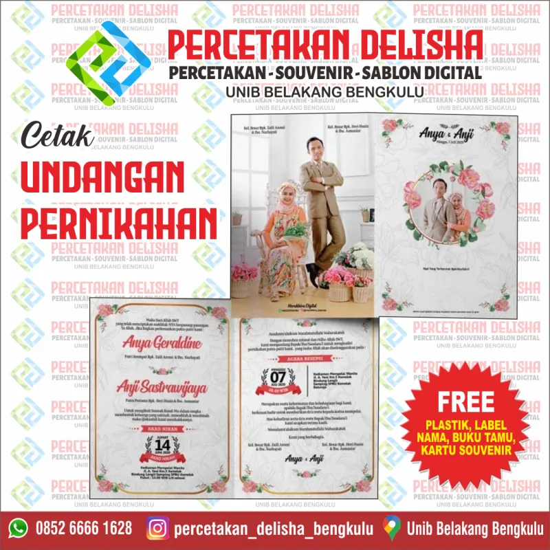 Undangan Pernikahan Custom