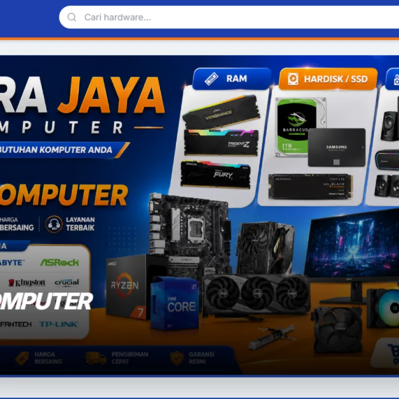 SOURCE CODE SISTEMSIMULASI RAKIT PC COMMERCE (MJC V1.0)